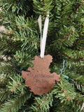 Overwhelmed By You Christmas Ornament