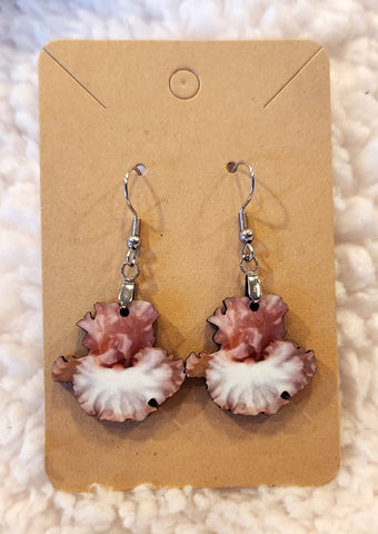 Iris Earrings "Positively Pink"