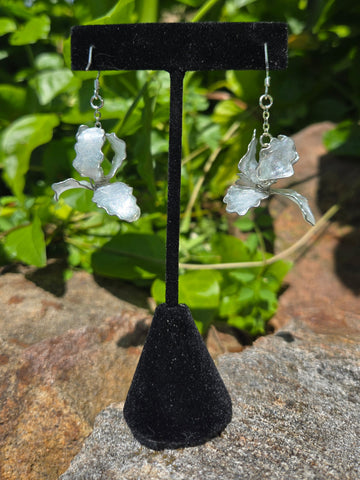 Bloom Earrings White